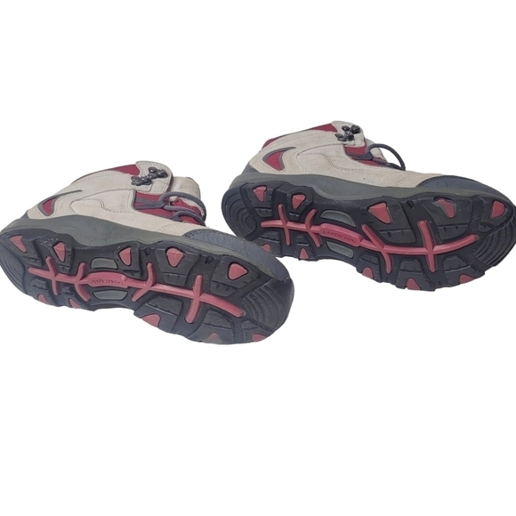 Lands End Womens Snow Suede Trekker Lace Up Boot Black & Grey Size 8 - Picture 4 of 9